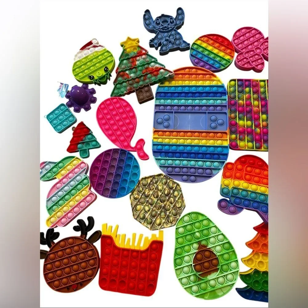 Lot of 35 Pop It Fidget Toy Set - Picture 3 of 11